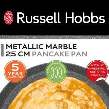 Russell Hobbs RH028521EU7 Metallic Marble 25 cm Pankūku Panna