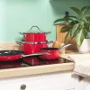 Russell Hobbs RH03821 Riviera 4-daļīgs katlu komplekts, sarkans