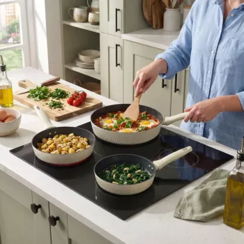 Russell Hobbs RH03862C Cote 28 cm Cepamā panna, Krēmkrāsas