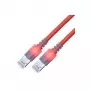 Sacon 442605,200 Cat6 S/FTP tīkla savienojuma kabelis, 2 m, sarkans, LSZH, RJ45, 1 Gbit/s