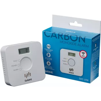 SAFEMI SHC-10W WiFi viedais dūmu detektors - fotoelektrisks, Tuya saderīgs, 3 gadu garantija