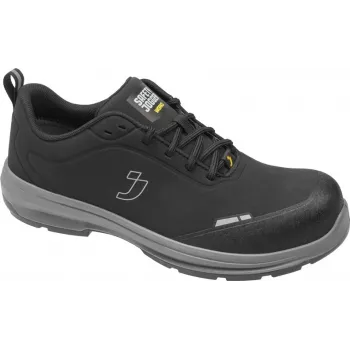 Drošības apavi SJ FLUXS3S Low 44 S3S SR FO Metal Free Black Grey