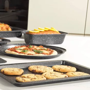 Salter BW070371EU7 Marblestone 27cm Loaf Pan, Sudraba