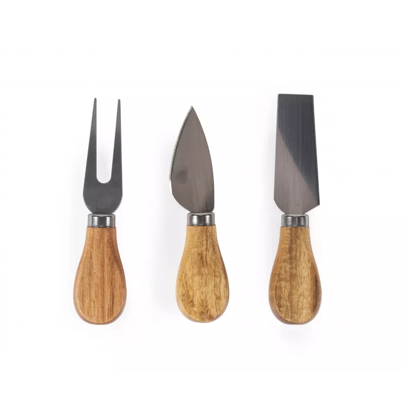 Salter BW14823 Bamboo Cheese Board ar 3-daļīgu nažu komplektu