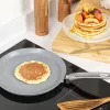 Salter Marblestone pankūku panna 25 cm, ar nepiedegošu pārklājumu, indukcijas saderīga, pelēka