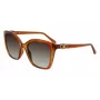Salvatore Ferragamo SF1026S-261 Sieviešu kaķacsveida saulesbrilles Havana Brūns gradients 54mm