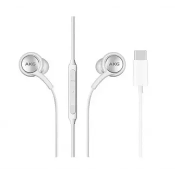 Samsung AKG Earphones in Bag, White