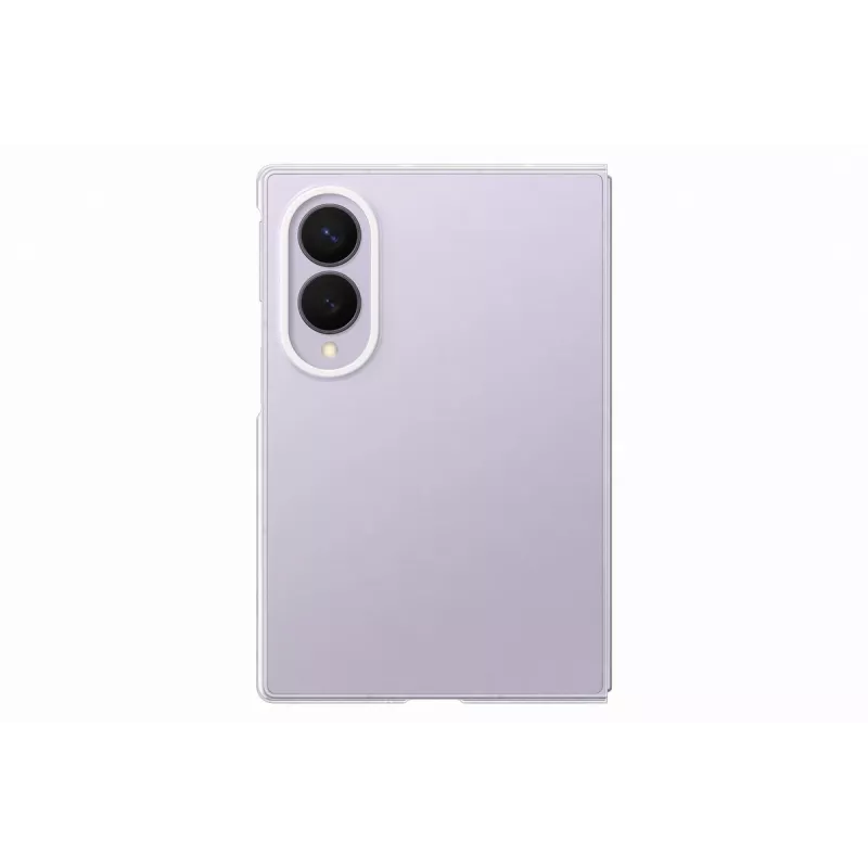 Samsung Clear Case Galaxy Z Fold8 caurspīdīgs polikarbonāta aizmugures vāciņš ar bezvadu uzlādes atbalstu (EF-QF971CTEGWW)