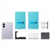 Samsung Clear Case Galaxy Z Fold8 caurspīdīgs polikarbonāta aizmugures vāciņš ar bezvadu uzlādes atbalstu (EF-QF971CTEGWW)