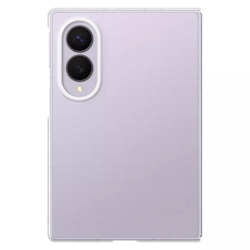 Samsung Clear Case Galaxy Z Fold8 caurspīdīgs polikarbonāta aizmugures vāciņš ar bezvadu uzlādes atbalstu (EF-QF971CTEGWW)
