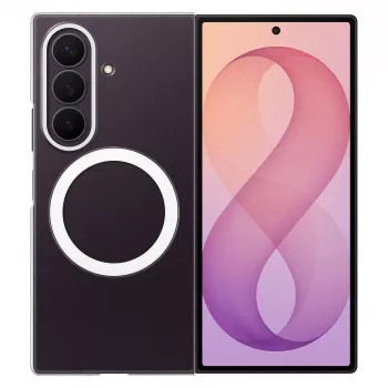 Samsung Caurspīdīgs Magnētiskais Vāciņš Galaxy Z Fold8 Ultra, Caurspīdīgs