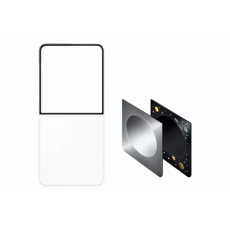 Samsung EF-FF776CJEGWW FlipSuit Magnet Case Galaxy Flip8 - Pelēks