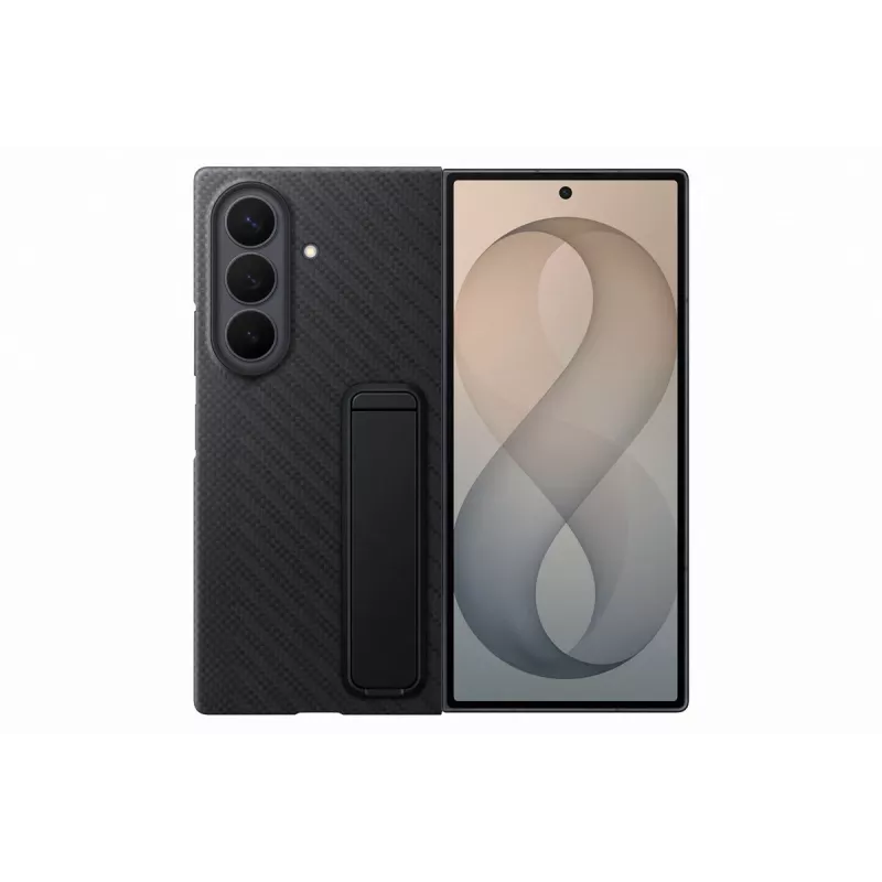 Samsung Carbon Standing Case priekš Galaxy Z Fold8 Ultra, Black
