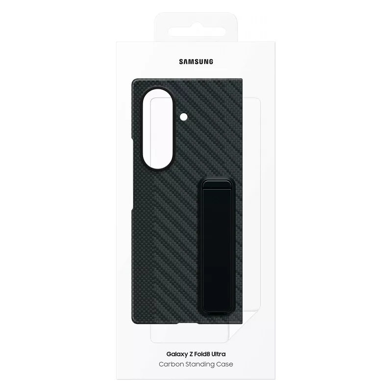 Samsung Carbon Standing Case priekš Galaxy Z Fold8 Ultra, Black
