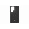 Samsung Enzo Aramid korpuss Galaxy S25 Ultra - melns sudraba