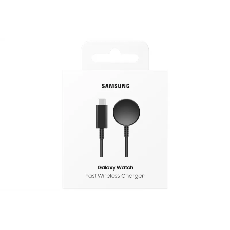 Samsung EP-OL715 Fast Wireless Charger Galaxy Watch 5/6/7/8/9/Ultra/Ultra2, melns | ITworkshop.lv