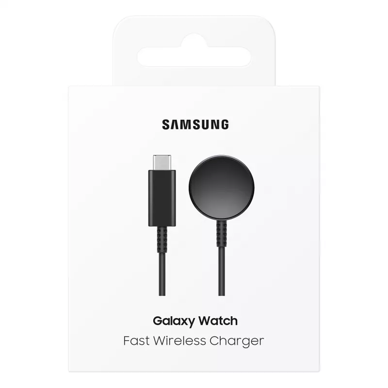 Samsung EP-OL715 Fast Wireless Charger Galaxy Watch 5/6/7/8/9/Ultra/Ultra2, melns | ITworkshop.lv