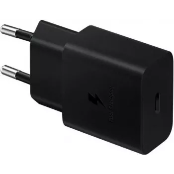 Samsung EP-T1510 15W USB-C ātrās uzlādes barošanas adapteris (melns) EP-T1510NBEGWW