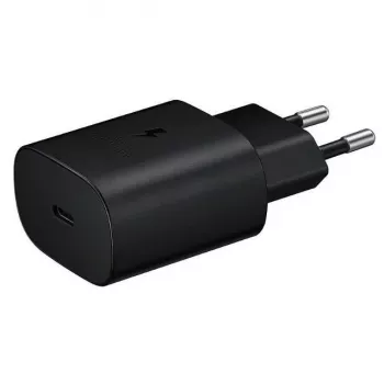 Samsung EP-TA800EBE USB-C 25W ceļojumu lādētājs melns