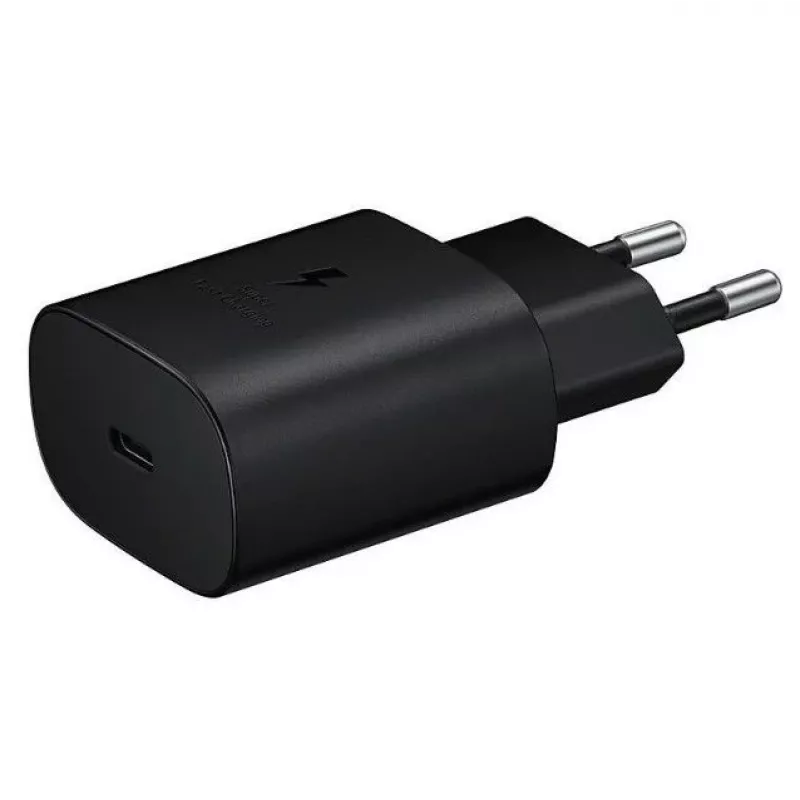 Samsung EP-TA800EBE USB-C 25W ceļojumu lādētājs melns