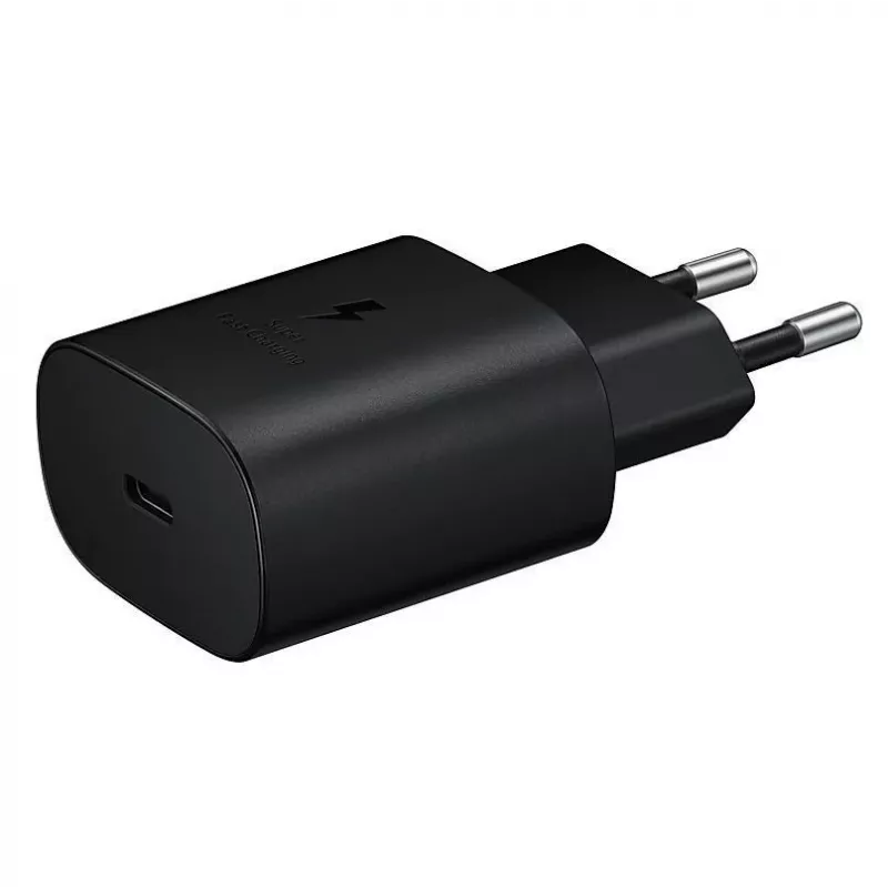 Samsung EP-TA800EBE USB-C 25W ceļojumu lādētājs melns