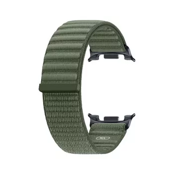 Samsung Fabric Band (M/L) Galaxy Watch 9 & 8 — Olīvu austs neilona siksniņa