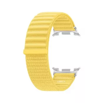 Samsung auduma siksniņa (M/L) priekš Galaxy Watch9 / Watch8 - dzeltena