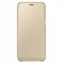 Samsung Galaxy A6+ (2018) Wallet Cover EF-WA605CFE Gold
