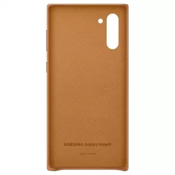 Samsung Galaxy Note 10 Īstas Ādas Vāciņš Camel