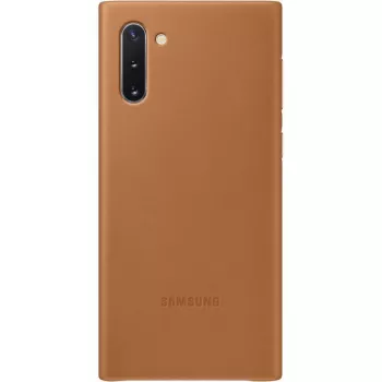 Samsung Galaxy Note 10 Īstas Ādas Vāciņš Camel