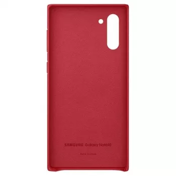 Samsung Galaxy Note 10 ādas vāciņš sarkans