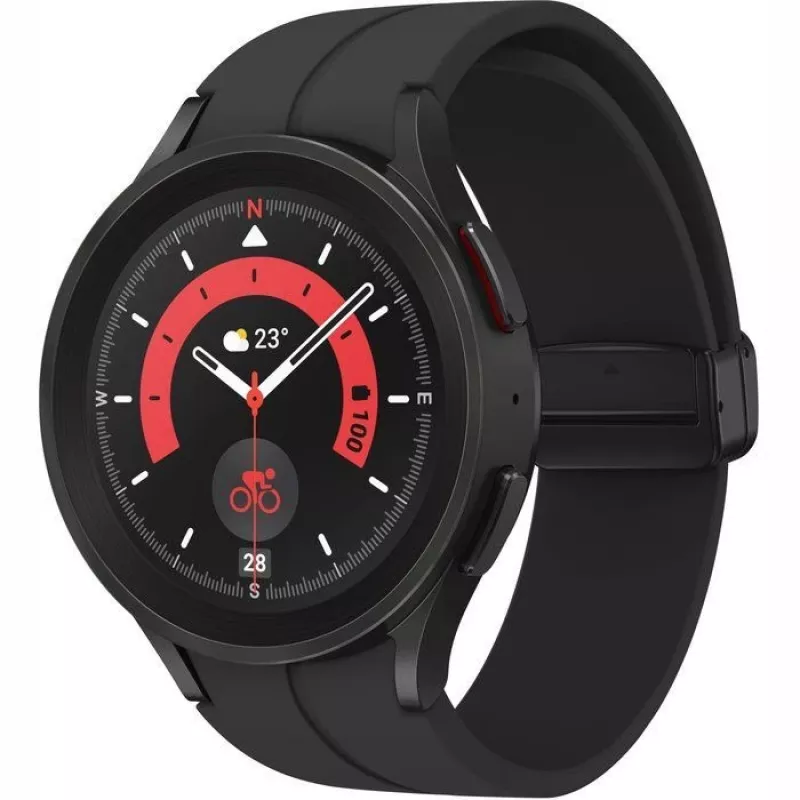Samsung Galaxy Watch5 Pro 45mm Black Titanium Smartwatch LTE