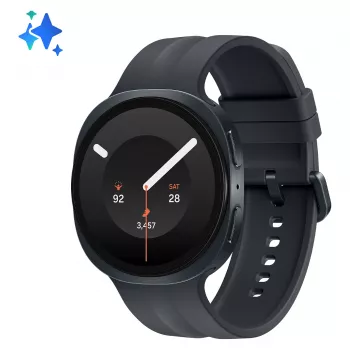 Samsung Galaxy Watch9 SM-L350 44 mm Graphite viedpulkstenis ar LTE un Super AMOLED displeju