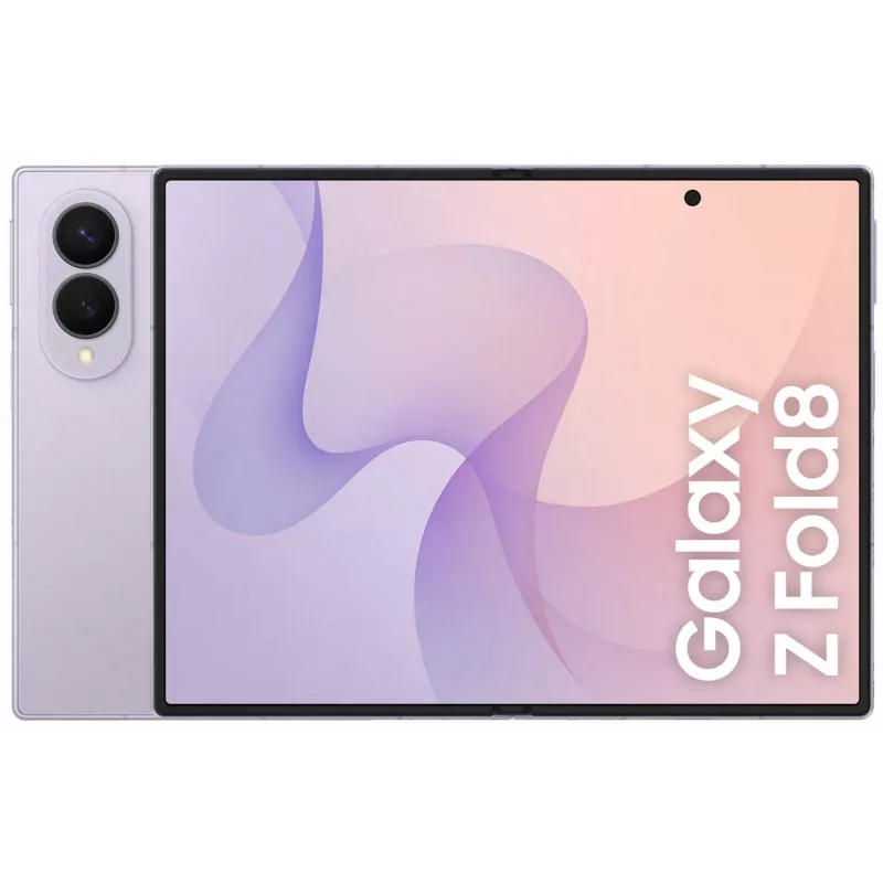 Samsung Galaxy Z Fold8 5G viedtālrunis - 7.6 collu salokāms OLED, 16GB RAM, 1TB atmiņa, Dual SIM, 4800mAh, Lavender