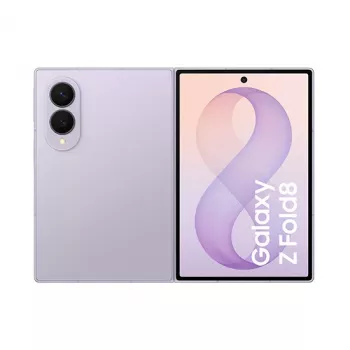 Samsung Galaxy Z Fold8 5G viedtālrunis, 12GB RAM, 256GB atmiņa, Lavender, 7,6 collu Dynamic AMOLED displejs, Dual SIM, Android