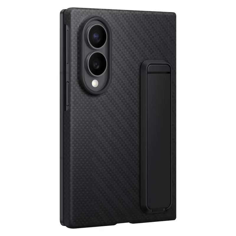 Samsung Galaxy Z Fold8 Carbon Standing Case ar statīvu – Melns, EF-XF971SBEGWW