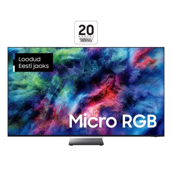 Samsung R95H 75 collu 8K QLED viedtelevizors ar Quantum Processor 8K, One Connect Box, Ambient Mode+ un FreeSync Premium - melns