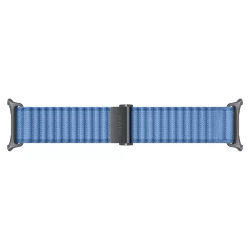 Samsung Trail Band Galaxy Watch Ultra/2, zils, 22mm fluoroelastomer, titāna G-āķis