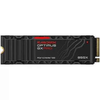SanDisk Optimus GX PRO 850X NVMe SSD ar dzesētāju, 8TB, M.2 2280, PCIe Gen4 x4 00226999