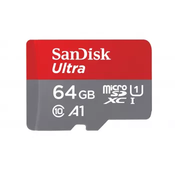 SanDisk Ultra 128GB microSDXC atmiņas karte ar SD adapteri