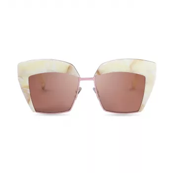 Sartorialeyes ST508-05 Sieviešu taisnstūra saulesbrilles Melnas/Pelēkas UV400