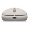 Satechi OntheGo Mouse — bezvadu pele ar Bluetooth un 2.4GHz USB-A, uzlādējama, vairākām ierīcēm, smilšu krāsā