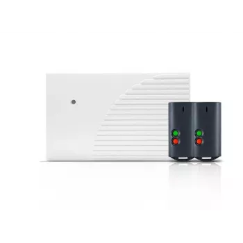 Satel RK-2K 2 kanālu radio kontrolieris ar 2 T-2 atslēgu piekariņiem, 433 MHz