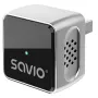 SAVIO TR-19 bezvadu CarPlay & Android Auto adapteris, USB-C, 5GHz Wi-Fi, Bluetooth 5.0, melns