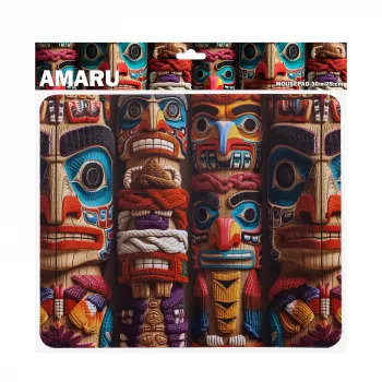 SBOX AMARU M MP-06 spēļu peles paliktnis 300x250x2 mm, melns