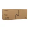 Sbox CC-1016B kabeļu pārvaldība, melna