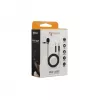 SBOX PM-402 gāzes atsperes monitora turētājs 17-32 collu ekrāniem, 9 kg, VESA 75/100, skava un caurums, melns