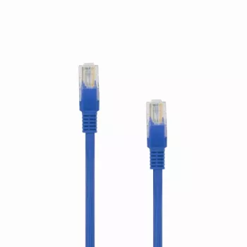 SBOX UTP-05BL/R CAT5e UTP komutācijas kabelis 0,5 m zils RJ45 Ethernet kabelis
