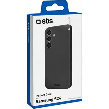 SBS Instinct Cover Samsung Galaxy S24 vāciņš, melns TEINSTSAS24K