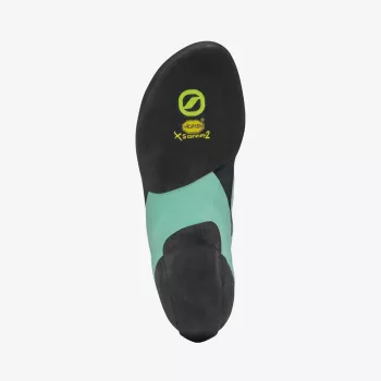SCARPA Instinct VS Women's Climbing Shoes - Black/Aqua - Size 36 EU